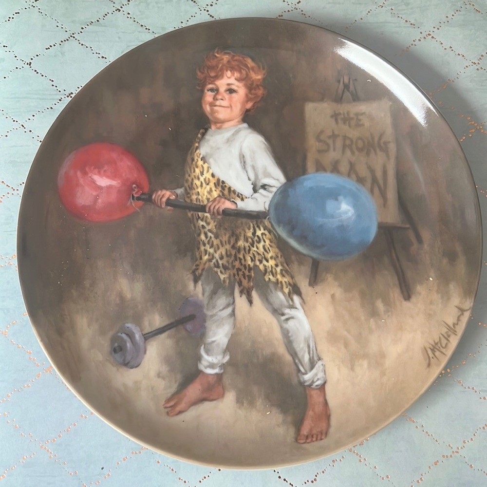 Knowles McClelland “Johnny The Strong Man” Children's Circus Collection.
